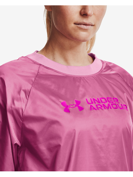 Under Armour Dámska mikina Under Armour Recover Storm Woven Shine Crew