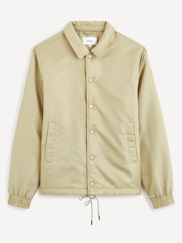 Celio Svetlozelená pánska bunda Celio