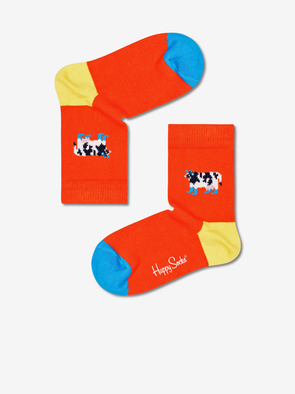 Happy Socks Ponožky Happy Socks Modré vzorované ponožky