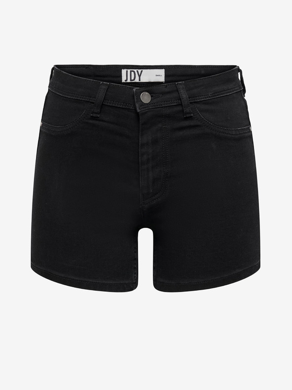 Jacqueline de Yong Čierne džínsové šortky JDY Nikki