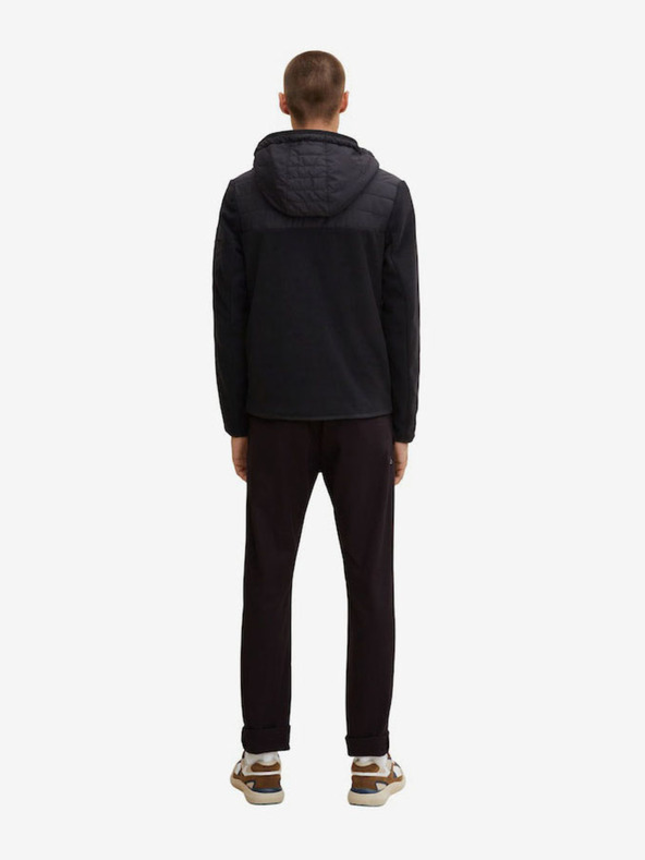 Tom Tailor Čierna pánska ľahká bunda Tom Tailor