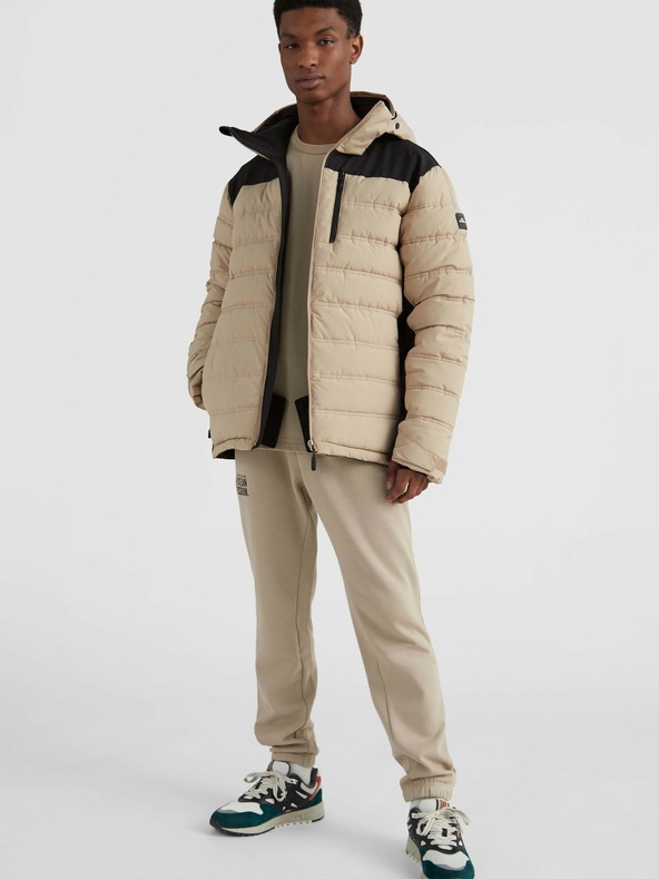 O'Neill Béžová Pánska zimná bunda O'Neill Igneous