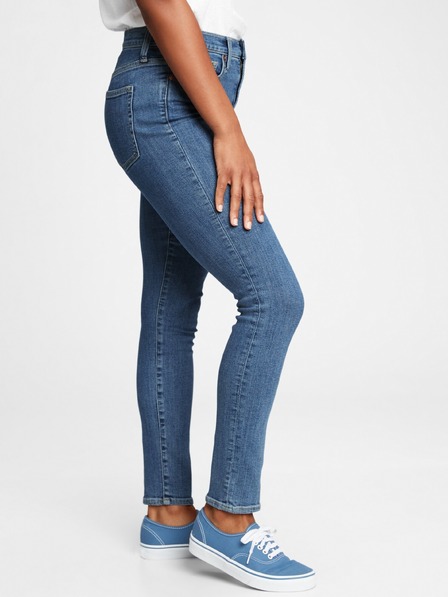 GAP Džínsy High Rise True Skinny GAP