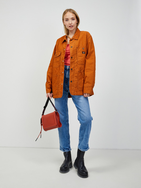 Orsay Oranžové základné tričko ORSAY