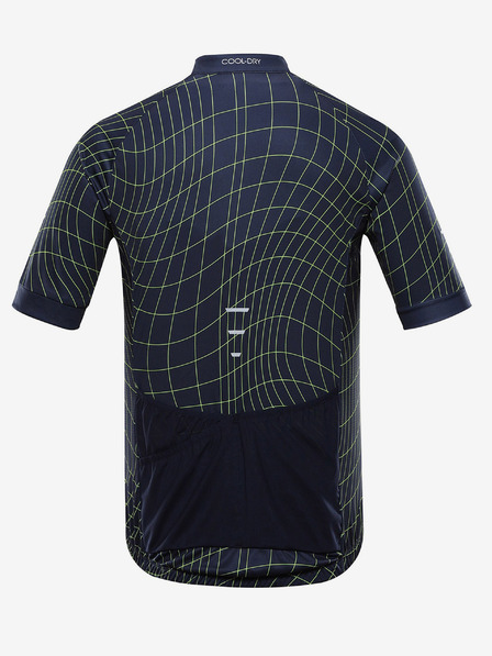 ALPINE PRO Pánsky cyklistický dres ALPINE PRO SAGEN modrý