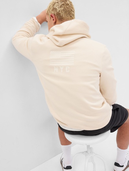 GAP Mikina s logom a kapucňou GAP