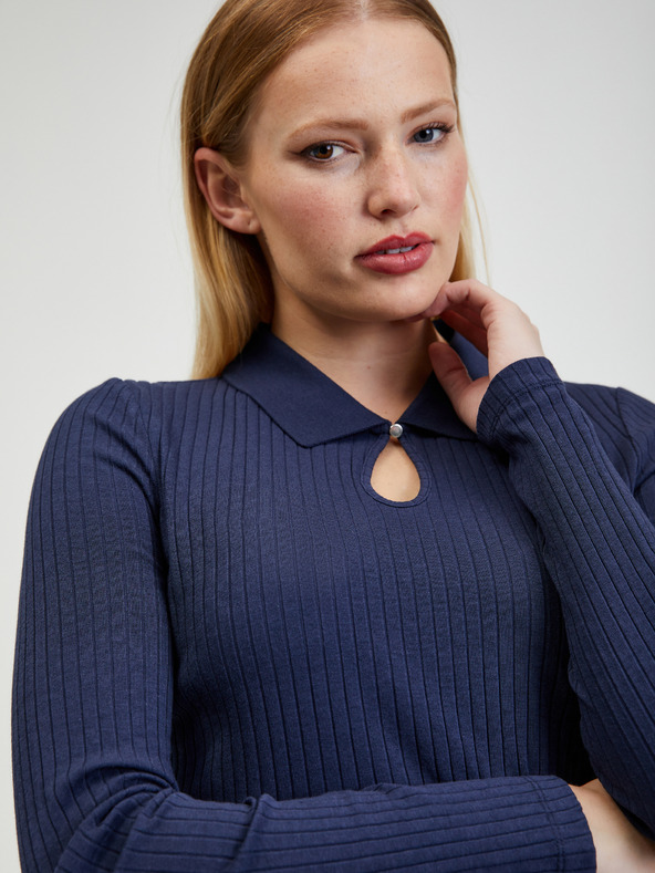 Orsay Tmavomodré dámske tričko ORSAY