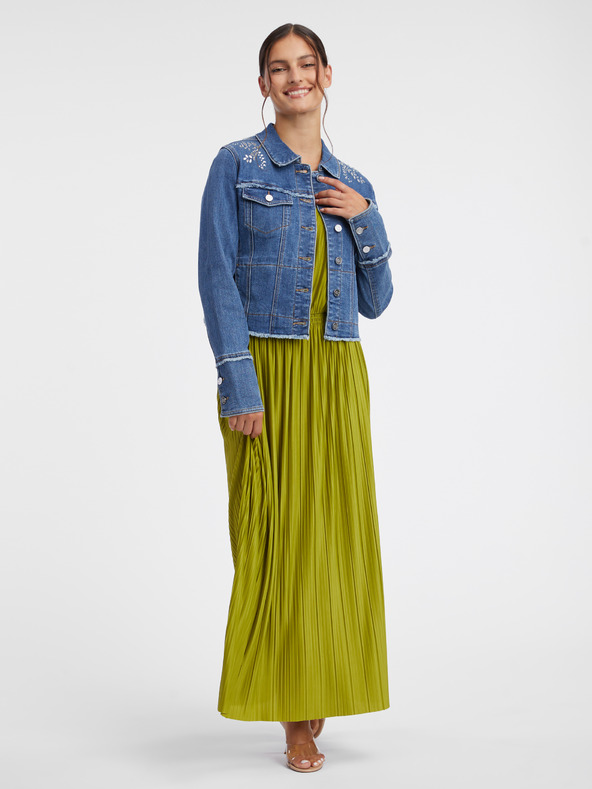 Orsay Modrá dámska džínsová bunda ORSAY