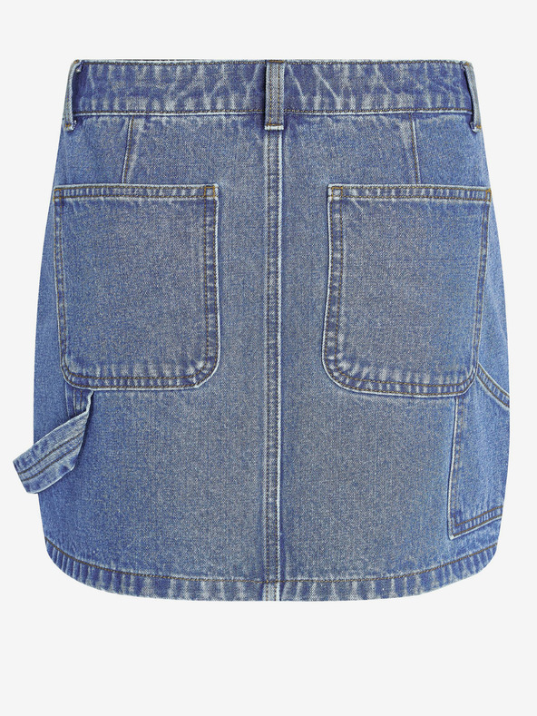 Noisy May Modrá dámska džínsová sukňa Noisy May Emily