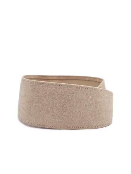 Orsay Béžový dámsky opasok v semišovej úprave ORSAY