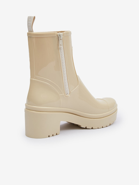 Michael Kors Béžové dámske členkové čižmy Michael Kors Karis