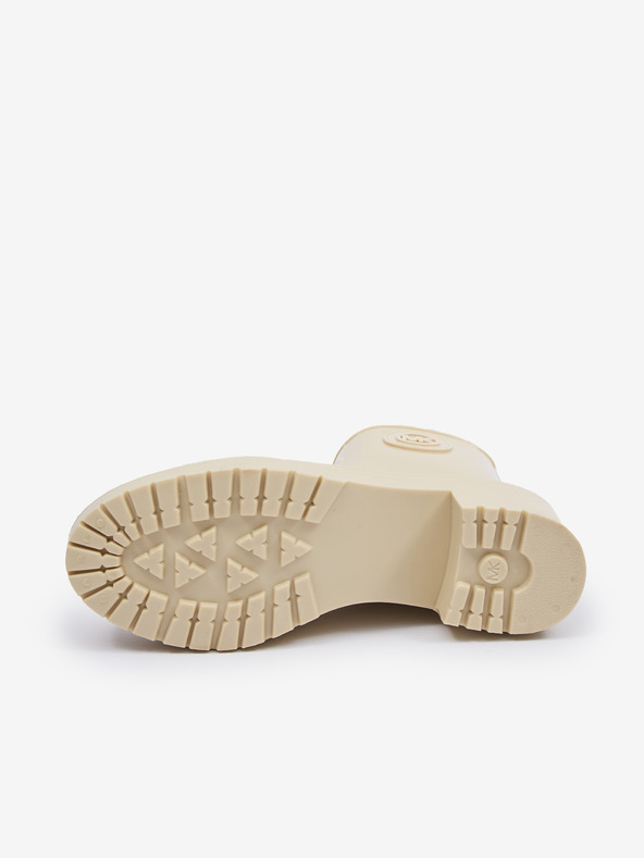 Michael Kors Béžové dámske členkové čižmy Michael Kors Karis