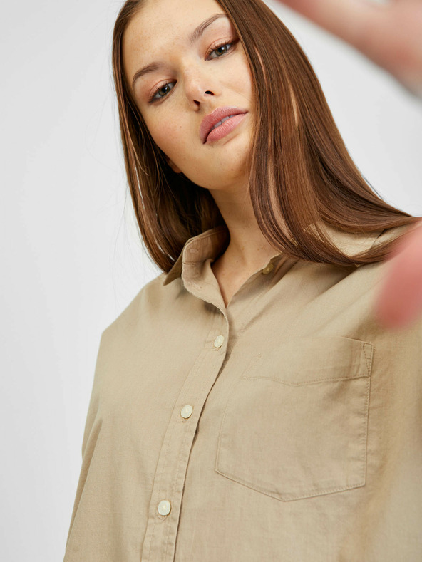 GAP Bavlnená košeľa oversize GAP