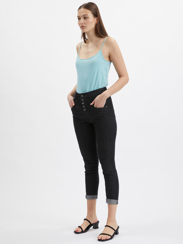 Orsay Sada dvoch dámskych basic tielok vo svetlomodrej farbe ORSAY