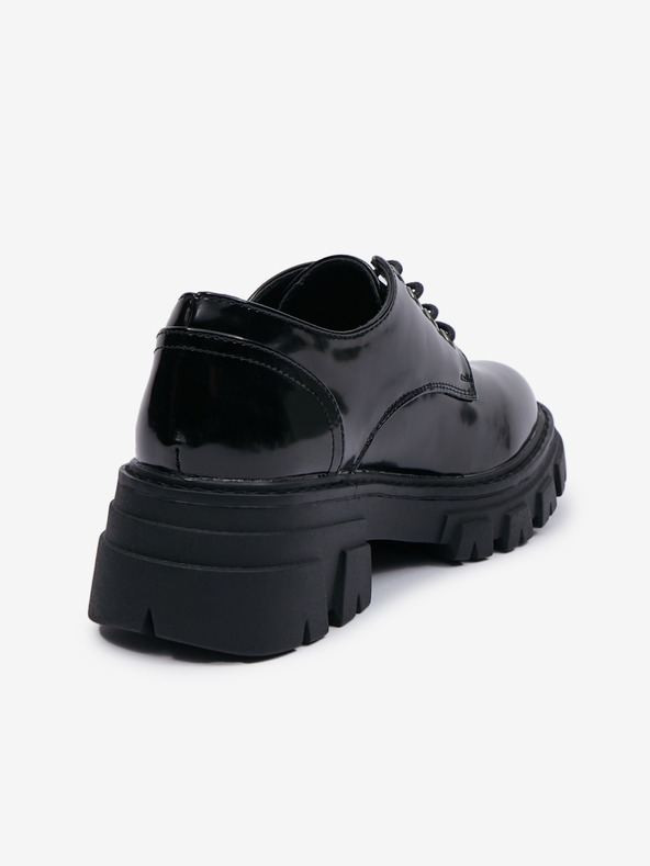 Orsay Čierne dámske poltopánky na platforme ORSAY