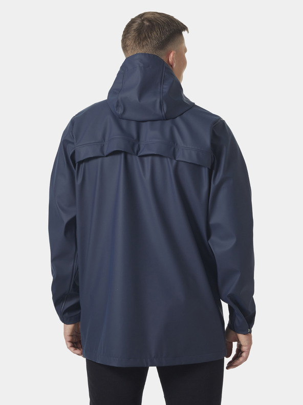 Helly Hansen Tmavomodrá pánska nepremokavá bunda HELLY HANSEN Moss