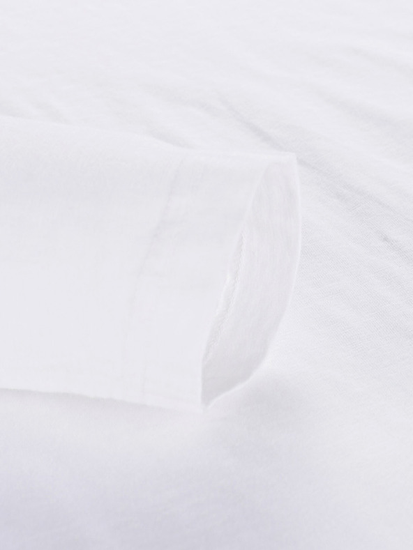 NAX Pánske tričko nax NAX IHES biele