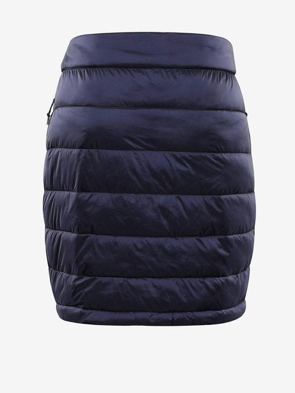 ALPINE PRO Tmavomodrá dámska prešívaná sukňa ALPINE PRO Lorfa