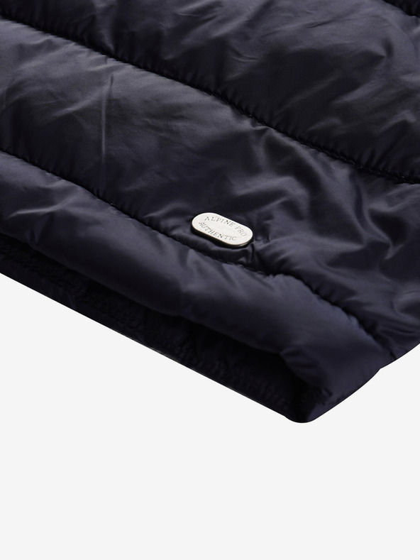 ALPINE PRO Tmavomodrá dámska prešívaná sukňa ALPINE PRO Lorfa