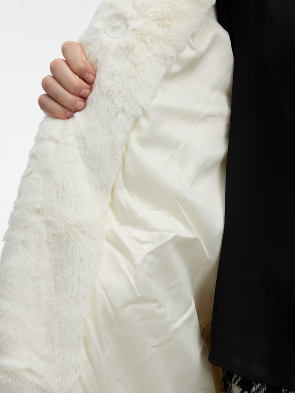 Orsay Krémový dámsky kabát ORSAY