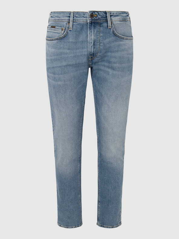 Pepe Jeans Svetlomodré pánske džínsy rovného strihu Pepe Jeans