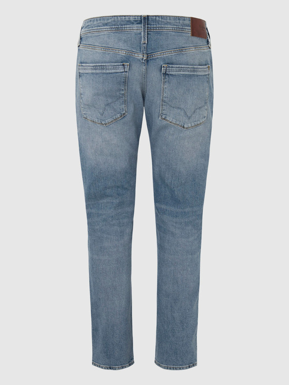 Pepe Jeans Svetlomodré pánske džínsy rovného strihu Pepe Jeans