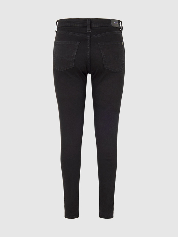 Pepe Jeans Čierne dámske slim fit džínsy Pepe Jeans
