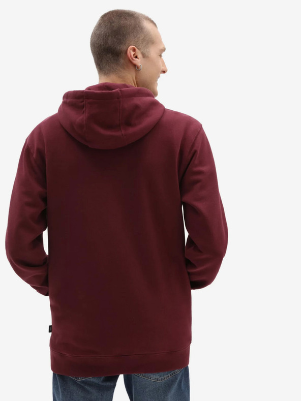 Vans Pánska bordová mikina VANS s kapucňou
