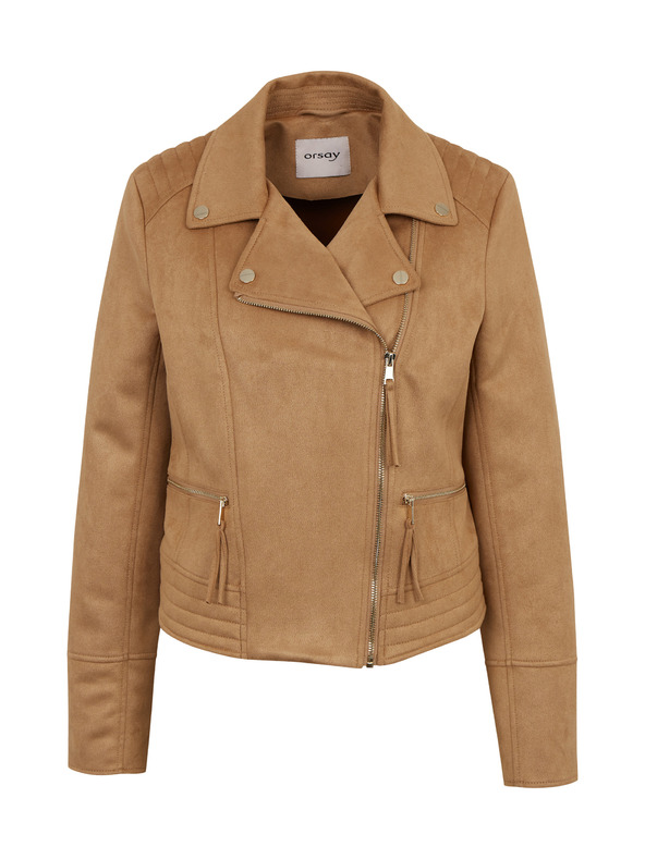 Orsay Svetlo hnedý dámsky krivák v semišovej úprave ORSAY Tina