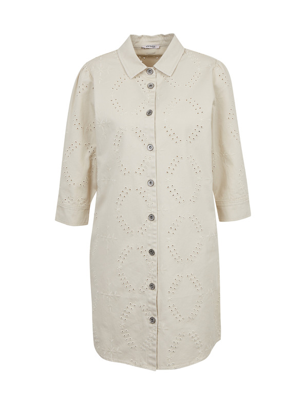 Orsay Béžové dámske džínsové šaty ORSAY