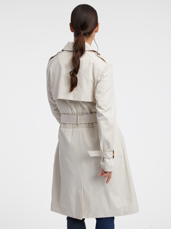 Orsay Krémový dámsky trenčkot ORSAY