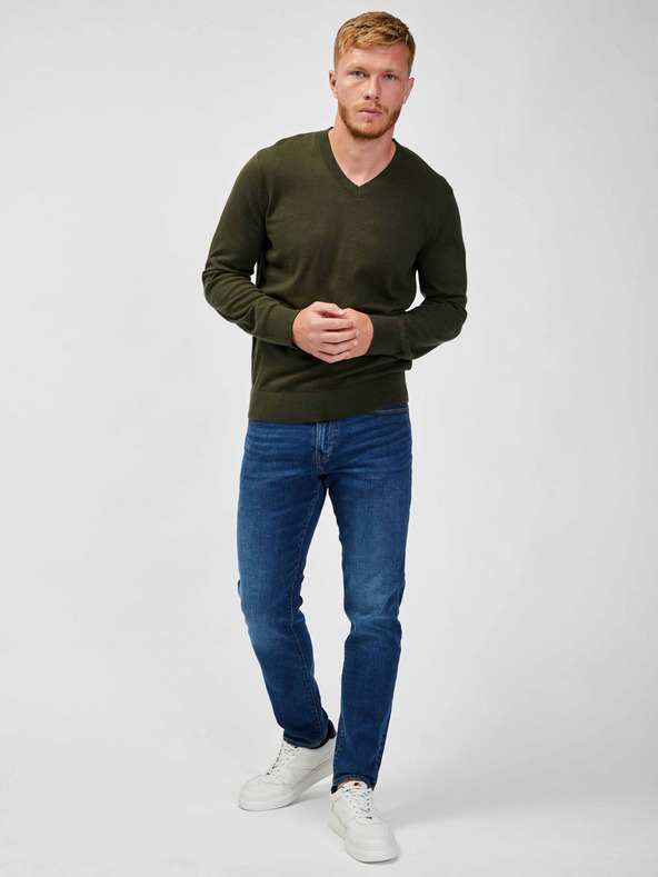 GAP Džínsy straight taper GapFlex GAP