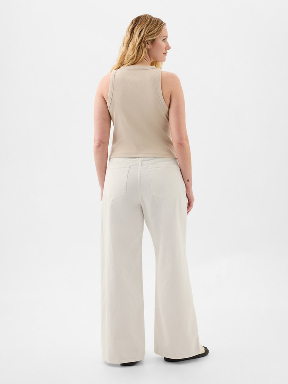 GAP Džínsy Wide Leg High Rise GAP