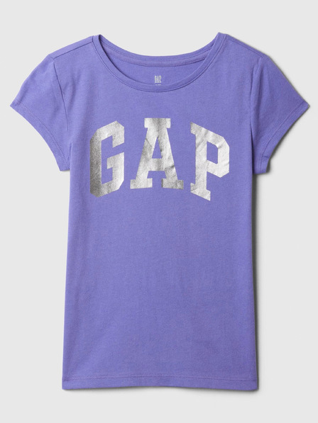 GAP Detské tričko s metalickým logom GAP