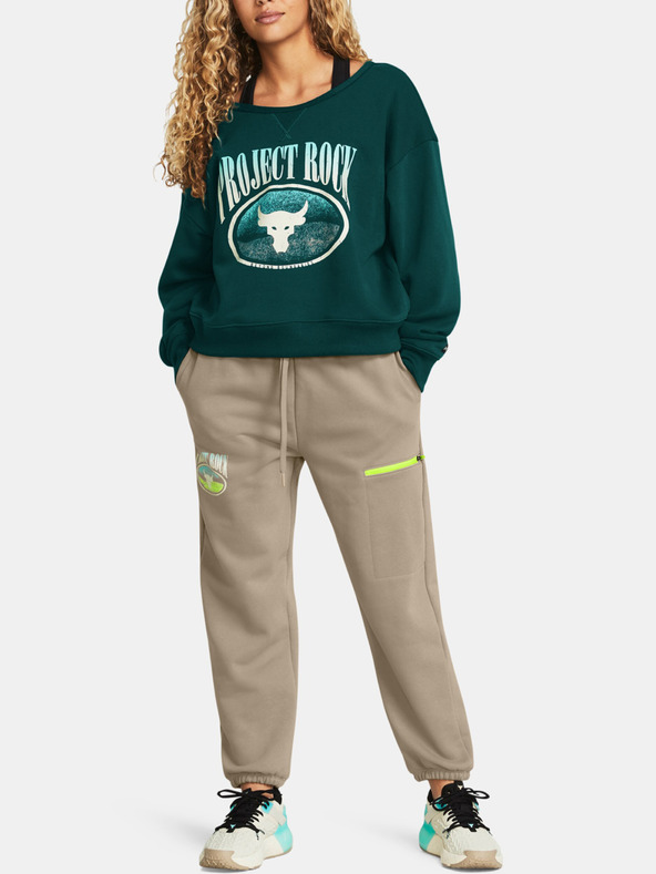 Under Armour Dámske športové nohavice Under Armour Pjt Rck Q1 HW Terry Pant