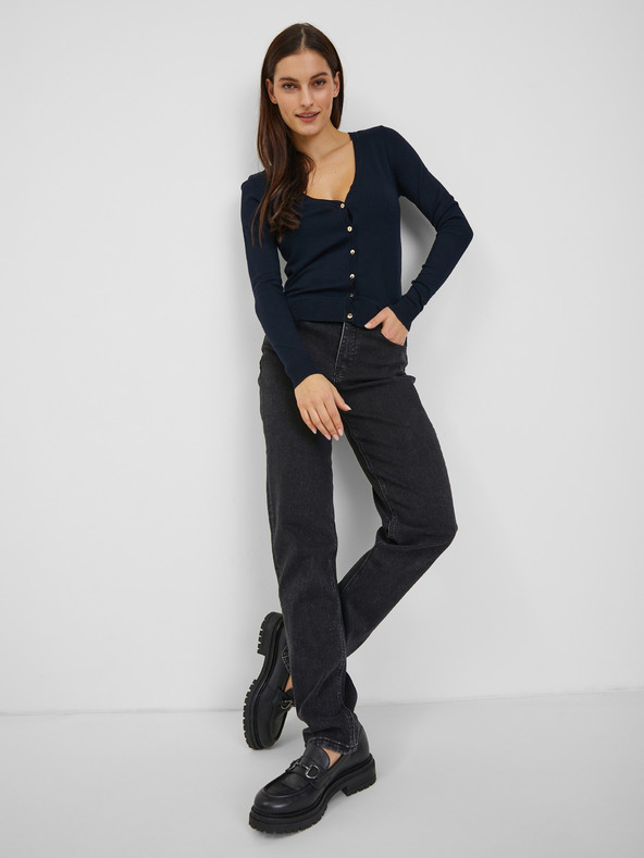 Orsay Tmavomodrý dámsky kardigán ORSAY