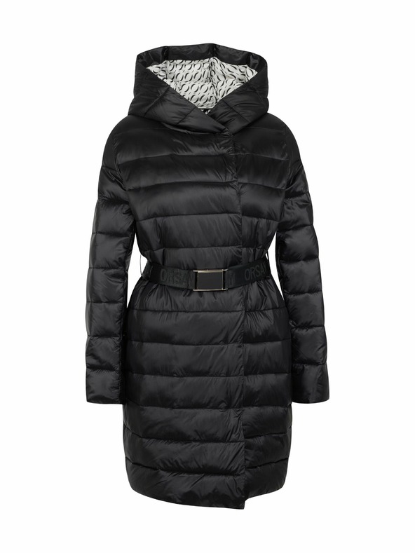 Orsay Čierna dámska prešívaná bunda ORSAY