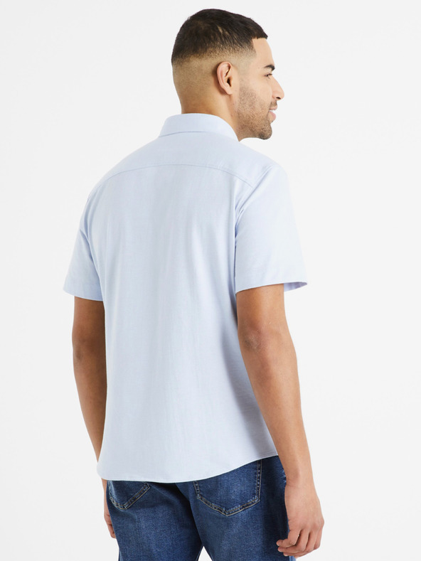 Celio Svetlomodrá pánska košeľa Celio