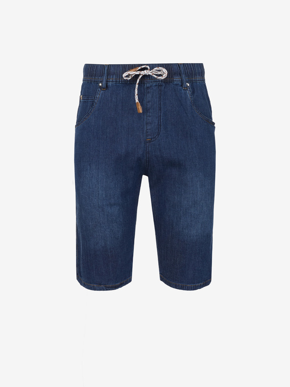 Sam 73 Tmavomodré pánske džínsové šortky SAM 73 Claudio