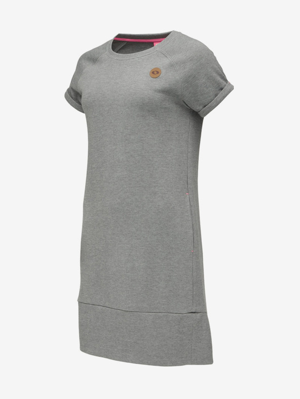 Loap LOAP ECZANA Šedé dámske šaty