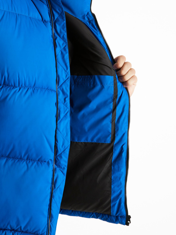 Celio Modrá pánska zimná prešívaná bunda Celio Cuparigi