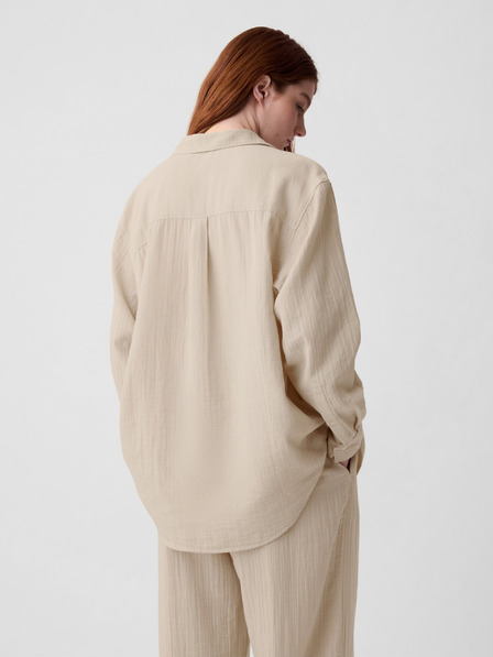 GAP Mušelínová košeľa oversize GAP