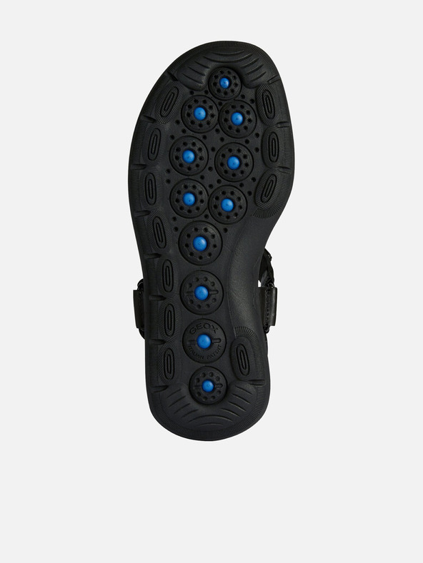 Geox Čierne dámske sandále Geox Spherica EC5W