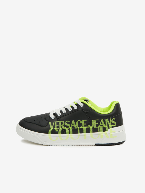 Versace Jeans Couture Zeleno-čierne pánske tenisky Versace Jeans Couture