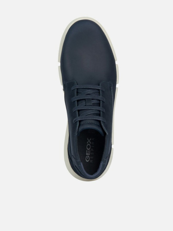 Geox Tmavomodré pánske členkové topánky Geox Adacter H