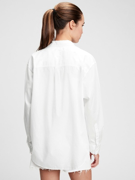 GAP Bavlnená oversize košeľa GAP