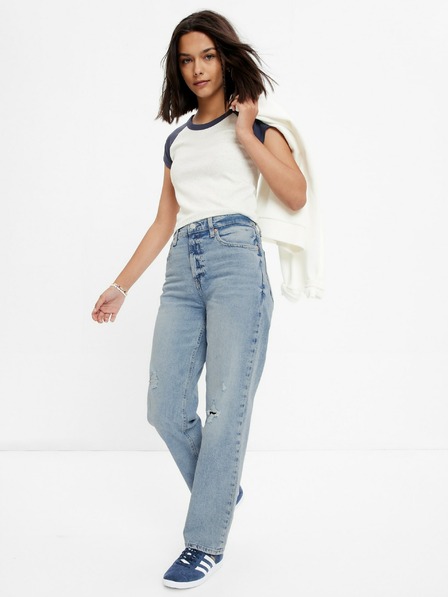 GAP Teen džínsy '90s loose organic cotton GAP