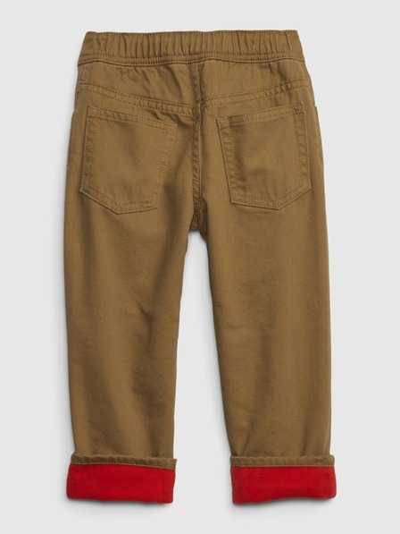 GAP Baby zateplené džínsy slim GAP