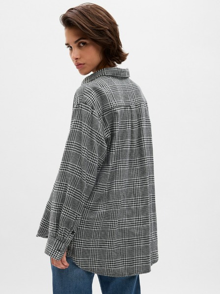 GAP Flanelová košeľa oversize GAP