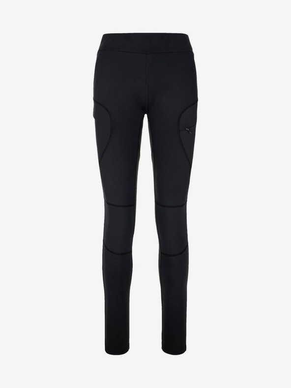 Kilpi Čierne dámske športové legíny Kilpi MOUNTERIA